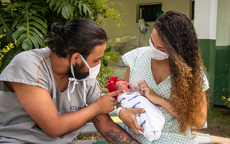 Um ano para recomeçar: nascimento de bebês em hospitais da Rede Sesa marca o início de nova vida para famílias